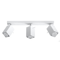 MERIDA stropní svítidlo 3xGU10 Reflektor Halogenové svítidlo Moving 45cm Bílá SOLLUX