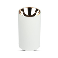 Přisazené stropní svítidlo bodové GU10 kulaté bílé/růžové zlato VT-882 V-TAC