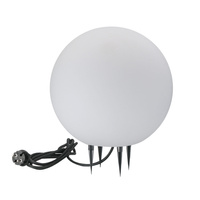 Zahradní lampa Sphere Outdoor E27 White IP65 Argento Sanico Goldlux