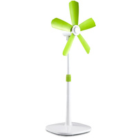 Stojací ventilátor Cirkulátor vzduchu Podlahový ventilátor Tichý zelenobílý