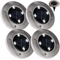 4x zahradní lampa 4x LED SOLÁRNÍ ZEMNÍ IP54