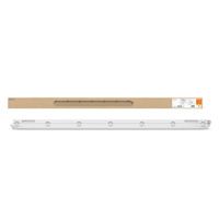 Hermetické LED svítidlo odolné proti plameni 46W 6400lm 4000K Neutral IP65 IK08 Grey Dampproof Ledvance