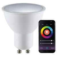 GU10 LED žárovka 5.5W 400lm RGB GOLDLUX (Polux) Smart WiFi TUYA
