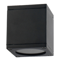 GU10 Black IP54 Morris Sanico Goldlux Venkovní bodové stropní svítidlo