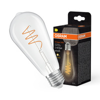 Dekorativní LED žárovka ST64 Edison E27 3,4W = 40W 470lm 2700K Warm 300° Vintage 1906 Osram