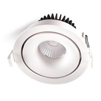 Vestavné LED SVÍTIDLO KOGE 10W 700lm KRUHÝ strojek bílý. KOBI