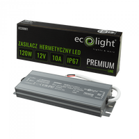 LED napájecí zdroj IP67 120W 12V Premium Ecolight