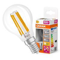 LED žárovka P45 Ball E14 4W = 40W 470lm 2200-2700K CCT 320° Stmívatelná SUPERSTAR Osram