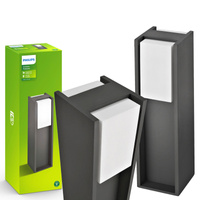 LED venkovní zahradní svítidlo BRIDGE myGarden E27 IP44 Tyč 40cm antracitová PHILIPS