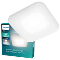 Plafond LED stropní svítidlo MAUVE 12W 4000K 26cm Square PHILIPS s povrchovou montáží