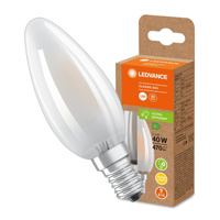 LED žárovka B35 E14 2,5W = 40W 470lm 2700K teplá bílá FILAMENT LEDVANCE