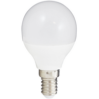 LED žárovka G45 E14 6,3W 560lm 3000K Warm 130° Sanico Goldlux