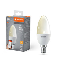 E14 B40 LED žárovka 4.9W 470lm 2700K Teplá bílá SMART+ WiFi stmívatelná svíčka LEDVANCE
