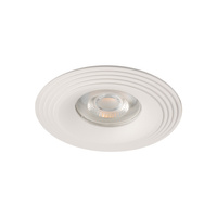 LED GU5.3 GU10 Kruhové bílé svítidlo Liglo Kanlux Halogenové bodové svítidlo pro zápustnou montáž