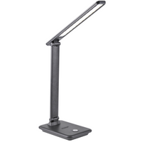 LED 8W CCT 3v1 3000-6500K Školní stolní lampa černá VINTO GOLDLUX (Polux)