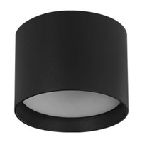 Přisazené LED SINO halogenové stropní svítidlo GX53 kulatá trubice černá