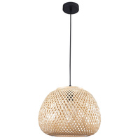 Stropní závěsné svítidlo E27 Beige BAMBOO NATURAL Sanico Goldlux