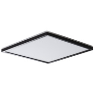 Plafond LED stropní panel Svítidlo pro povrchovou montáž 22W 2350lm 4000K Neutral 120° Square Black IP54 Azpo Kanlux