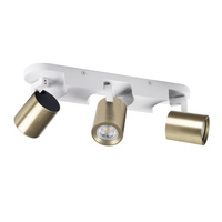 Nástěnné svítidlo Stropní svítidlo Nastavitelné LED GU10 Round White Gold Laurin Kanlux