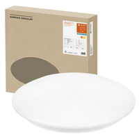 Plafond LED stropní světlo 42W 3500lm 3000K teplá povrchová montáž bílá 50cm povrch Ledvance
