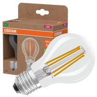 2x LED žárovka A60 E27 5W = 75W 1055lm 2700K Warm 300° Filament CLASSIC ENERGY EFFICIENCY Osram
