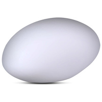 RGB LED Stone zahradní lampa s dálkovým ovládáním a baterií ⌀28 cm VT-7802 V-TAC