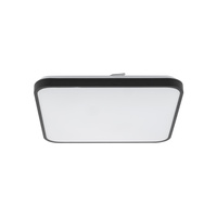 Stropní svítidlo LED Surface 32W 2800lm 4000K Neutral Black Vodotěsné IP44 AGNES SQUARE LED PRO 10986 Nowodvorski