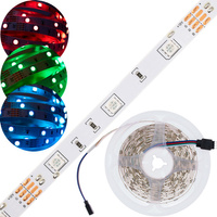 LED pásek 12V, 36W 150LED 5050 RGB 10mm 5m LUMILED