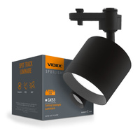 Reflektor pro Busbar GX53 Black Videx