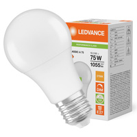 LED žárovka A60 E27 10,5W = 75W 1055lm 2700K teplá bílá DIMMABLE LEDVANCE