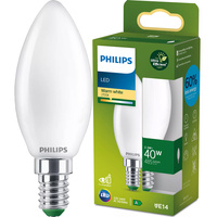 LED žárovka E14 Candle B35 2,3W = 40W 485lm 210lm/W 2700K Warm 300° CLASS A UltraEfficient Philips