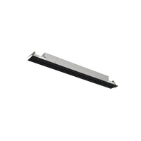 Stropní svítidlo LED 18W 50cm 2150lm 3500K Warm 60° Flush mounted Black Kanlux