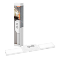 LED pod skříňkou Ledvance Ledvance bezrámové pohybové čidlo Nábytkové světlo 10W 500lm 3000K Teplé stmívatelné USB Bílé pod skříňkou Ledvance