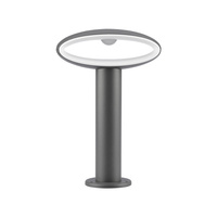 Stožár zahradní lampy 9W 3000K IP54 30CM tmavě šedá VT-909 V-TAC