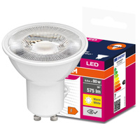 LED žárovka GU10 6.9W = 80W 575lm 3000K Teplá bílá 60° OSRAM Hodnota