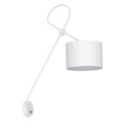 VIPER 6512 Nowodvorski nástěnná lampa bílá E27 nástěnná lampa na rameni Materiál+ocel Moderní