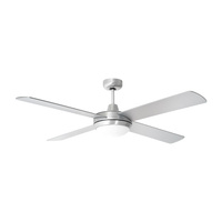Stropní ventilátor 60W Se světelným zdrojem 2xE27 a RF dálkovým ovládáním 4 ramena VT-6054-4 V-TAC