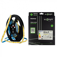 LED pásek COB 9W/m 945lm/m 480LED/m 24V 3000K Warm IP67 Roll 5m Ecolight