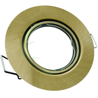 Stropní svítidlo POHYBLIVÉ OPIN GOLDLUX (Polux). KRUHOVÁ KOVOVÁ PATINA