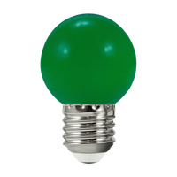 2x G45 ZELENÁ žárovka na party girlandu 36V GOLDLUX (Polux)