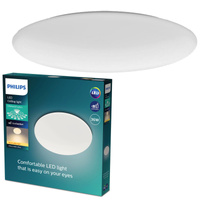 LED plafon pro povrchovou montáž MOIRE 36W 2700K 49cm bílý kulatý PHILIPS