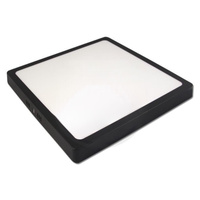 Přisazené stropní svítidlo LED panel 24W 4000K Černý čtverec Proma LVT