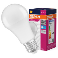 LED žárovka A60 E27 13W = 100W 1521lm 6500K Cold 180° VALUE CLASSIC Osram