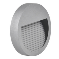 Zahradní povrchové schodišťové svítidlo LED 3W 60lm IP44 4000K šedé Q8 GOLDLUX (Polux)