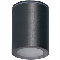 Stropní svítidlo Spot Tuba LED Halogen GU10 Round Graphite IP65 Aqilo Kanlux