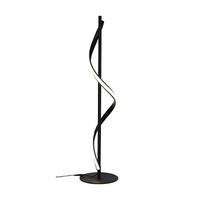 LED stojací lampa 20W 6000K 90cm moderní černá