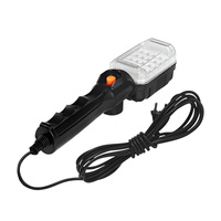 Dílenská LED lampa 230V 12W 960lm Magnetový háček na 5m kabelu