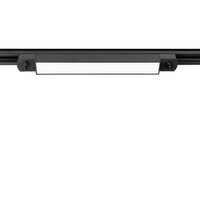 Sada osvětlovacích kolejnic 2m kolejnice + 3x LED kolejnicové lampy 15W 4000K černá