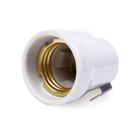 Renovace porcelánového keramického plechu E27 White Kobi