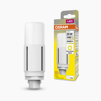 Jednostranná LED zářivka G24d 9,5W = 26W 1080lm 3000K Warm 300° DULUX LED D VT EM & AC Osram